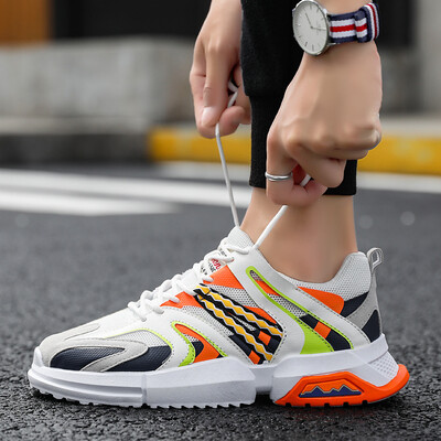 

Fashion ins mesh face old man shoes running sports tide shoes breathable wild travel trend
