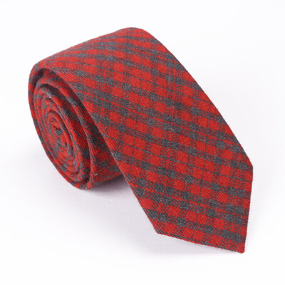 

Mens cotton striped plaid tie 51 cotton tie European&American casual tie cross-border wholesale one generation
