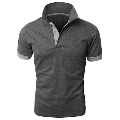 

Toponeto Fashion Mens Patchwork Shirt Double Color T-Shirts Top Blouses