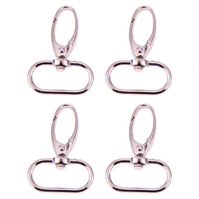 

4pcs Retro Style Antique Silver Finish Luggage Bag Buckle Lobster Clasps