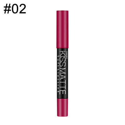 

Sexy Matte Metallic Lipstick Pen Waterproof Long Lasting Lip Cream Cosmetic