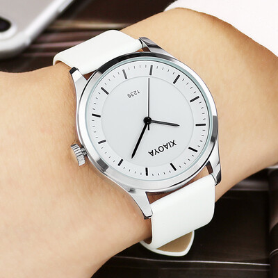 

Korean watch female student Korean fashion trend simple female watch belt black middle school student couple watch