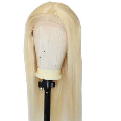 

BOWIN Purple Color Lace Front Human Hair Wigs with Pre-plucked Hairline Peruvian Virgin Hair Frontal Wig