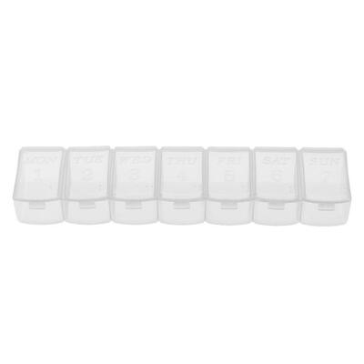

7 Grids Weekly Pills Storage Box Medicine Candy Holder Household Organizer
