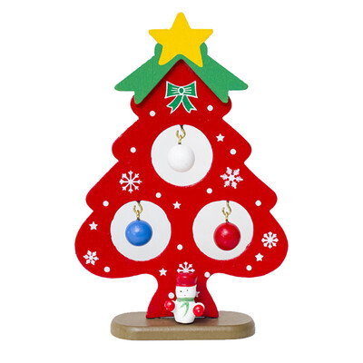 

〖Follure〗Christmas Tree Santa Claus Snowman Wooden Swing Decoration Decoration