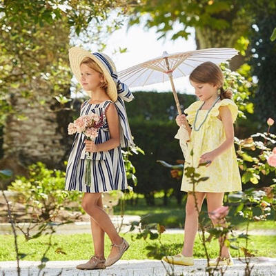 

Toddler Kids Baby Girls Clothes Princess Party Stripe Bowknot Tutu Summer Dress