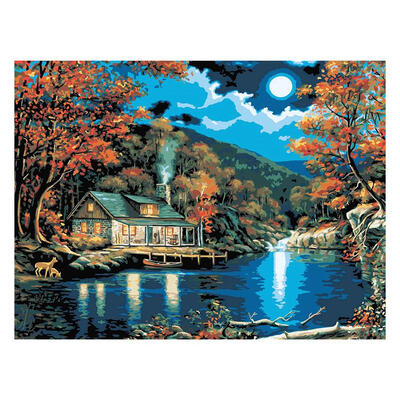 

5D DIY Full Drill Diamond Painting Landscape Cross Stitch Embroidery Mosaic
