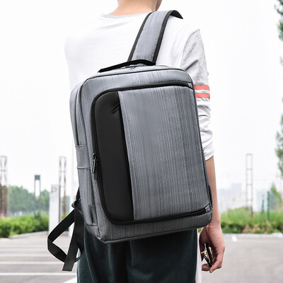 

Tailored Fashion Mens Business Travel Bag USB Charging Anti-Theft Backpack 35L