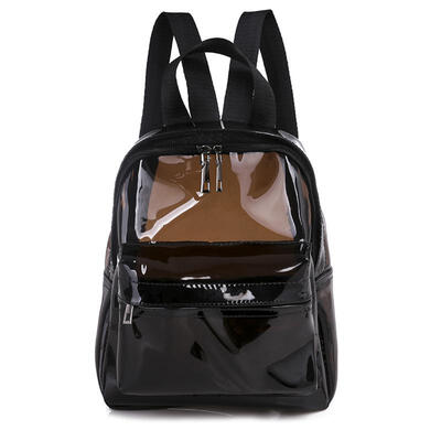 

Transparent Large-capacity Jelly Backpack Unisex Environmentally Friendly Tasteless Pvc Backpack Student Bag