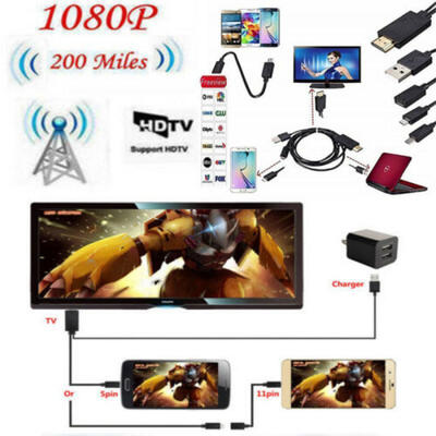 

HOT SALE Universal Android Phone MHL Micro USB to HDMI 1080P HD TV Cable Adapter