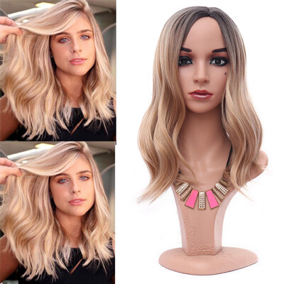 

〖Follure〗Womens Fashion Wig Gold Synthetic Hair Long Wigs straight Wig