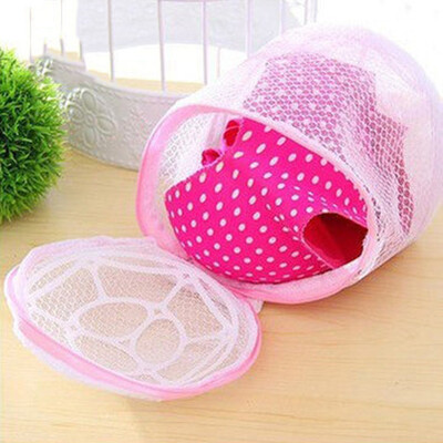

New Zipped Wash Bag Laundry Washing Net Mesh Lingerie Underwear Bra Bag