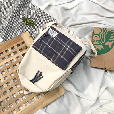 

Insfeng schoolbag female Korean version of high school students shoulder bag Guzhi Chezisen Department campus backpack shoulder ba