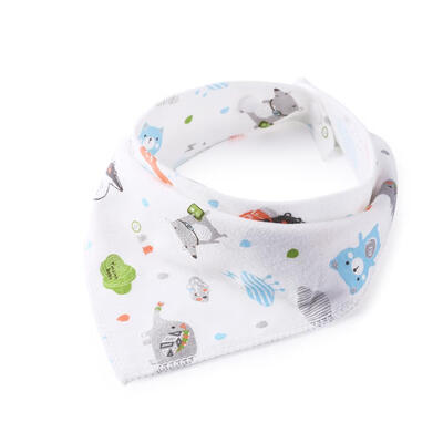 

Baby Bibs Triangle Towel Cotton Cartoon Newborn Saliva Absorbent Cloth