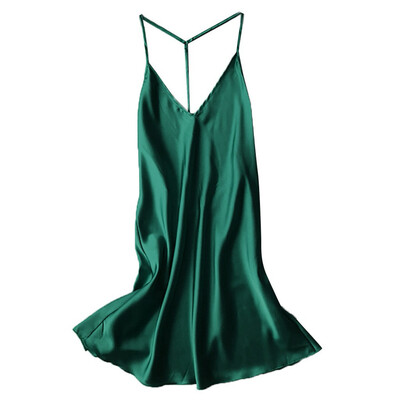 

Toponeto Women Sexy Satin Sleepwear Babydoll Lingerie Nightdress Pajamas