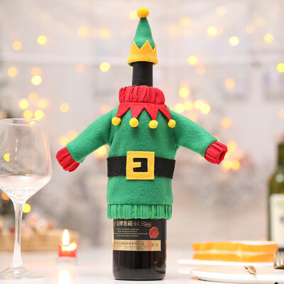 

Toponeto 1pc Christmas Wine Bottle Snowman Santa Decoration Xmas Bottle Cap Xmas Decor