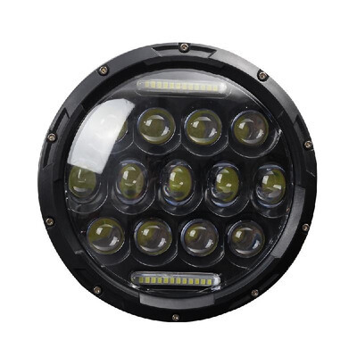 

7" LED Headlight 300W Round LED Headlamp H4 H13 Headlight 6500K Adapter DRL High Low Beam Waterproof Light for Jeep Wrangler