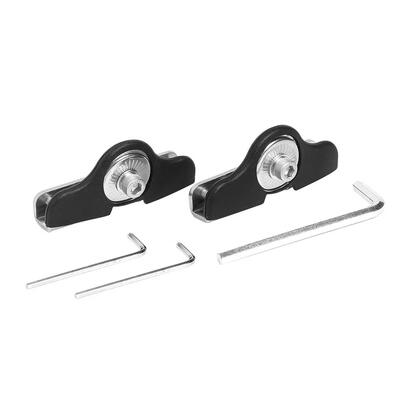 

2x Offroad LED Light Bar Mounting Brackets Hood Work Light Clamp Holder