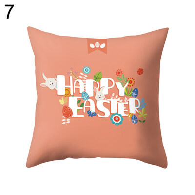 

Easter Egg Pattern Throw Pillow Case Cushion Cover Sofa Home Bed Office Decor