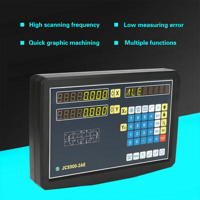 

Greensen 2 Axis Digital Readout DRO with Accessories for Lathe Milling Machine EU Plug 110-240V