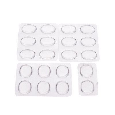 

20pcs Drum Mute Pads Set Dampeners Silencer for Percussion Instrument Accessories Transparent