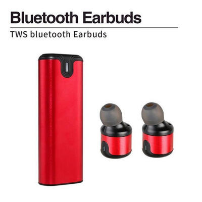 

LEORY A2 TWS Wireless Bluetooth Earphone With Power Bank In-Ear Stereo Earbuds Invisible Sports Earphone