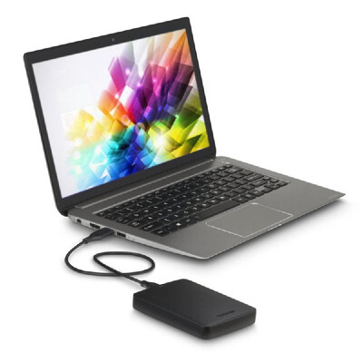 

Toshiba Canvio Basics USB 30 25" 2TB Portable External Hard Disk Drive Mobile HDD Desktop Laptop HDTB320YK3CA