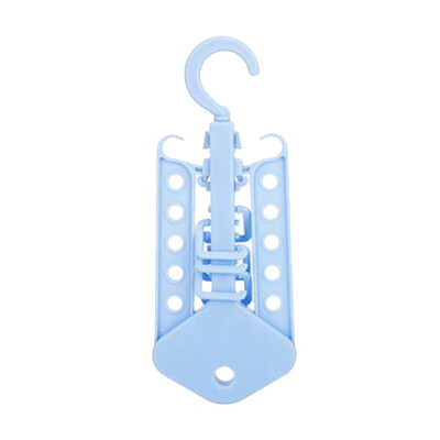 

〖Follure〗Clothes Hanger Clothes 9 Hole Towel Hook Closet Organizer Plastic Storage Rack