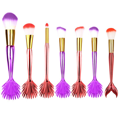 

〖Follure〗7PCS Make Up Foundation Eyebrow Eyeliner Blush Cosmetic Concealer Brushes