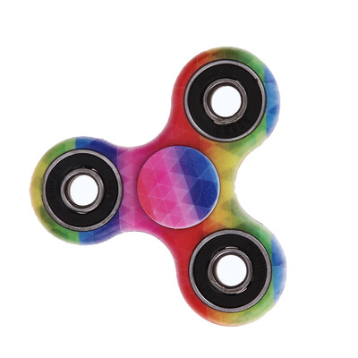 

Colorful Tri-Spinner Fidget Toys EDC Sensory Hand Fidget Spinners Toy