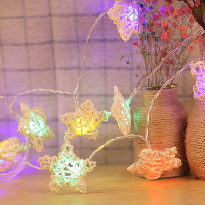

〖Follure〗Five Pointed Star LED Fairy String Lights Christmas Wedding Decor Conv