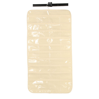 

80 Pocket Jeelry Hanging Storage Organizer Holder Earring Bag