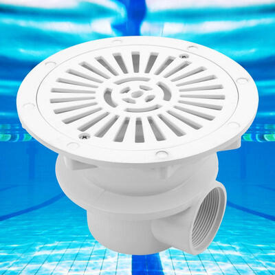 

Greensen White Swimming Pool Main Drain Floor Drain 15in Water Inlet Draining Accessory