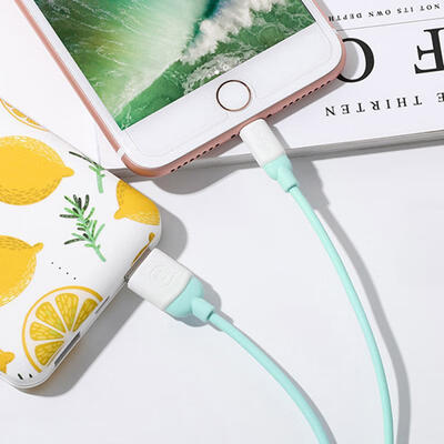 

USAMS Candy Color 1m 2A USB To Lightning Charging Data Cable For IPHONE
