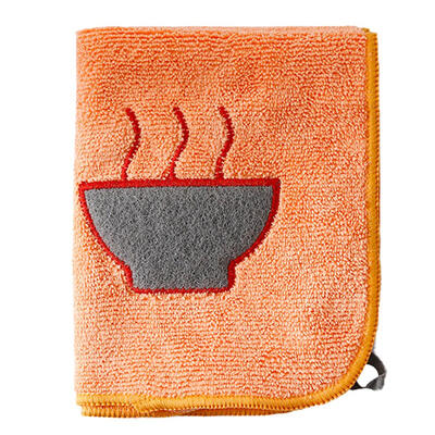 

Cute Kitchen Towel Scouring Pad Thicken Dishcloth Microfiber Cleaning Cloth
