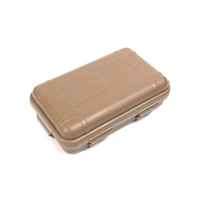 

Small Size Waterproof Box EDC Tool Outdoor Survival Kit Container Shockproof Quakeproof Waterproof Press Resistant Watertight Lock