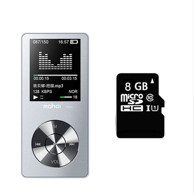 

Mahdi Mp3 Player HIFI Sport Metal Portable Digital Audio Car Music Mini Player Speaker FM Radio E-book 18inch Screen With Card