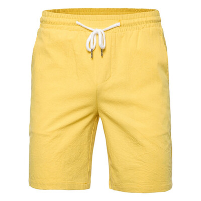 

Tailored Fashion Men Summer Solid Trunks Elastic Beach Surfing Running Short Pants