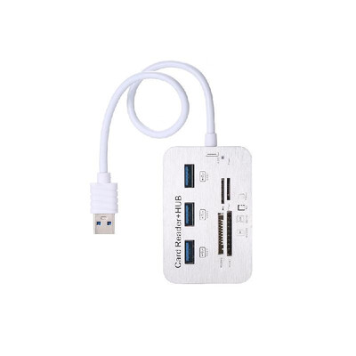 

All in One Card Reader USB 20 USB 30 USB 31 USB C Type C 3 USB31 Hub With MS SD M2 TF for PC