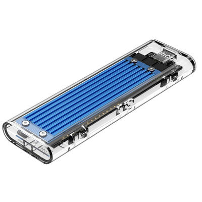 

ORICO Transparent NVME M2 SSD Case USB31 External Solid State Disk Box