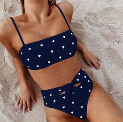 

Roseonmyhand Womens Bikini Two Piece Swimsuit Pushups Filled Bra Swimwear Beachwear