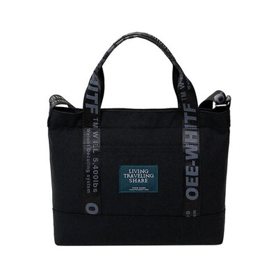 

Large Pocket Womens Handbag Fashion Canvas Tote Shoulder Bags For Women Harajuku Letter Print Large Capacity Bags For Women