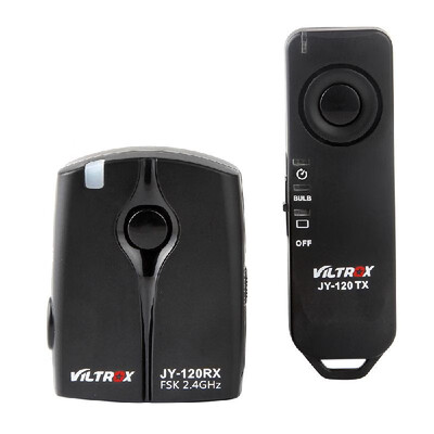 

VILTROX JY-120-N3 Replaceable Plug Cable Mini Wireless Timer Remote Shutter Release Controller Set Transmitter Receiver with N3 Ca