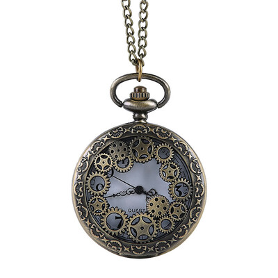 

Pocket Watch Hollow Gear Mechanical Hand-winding Pocket Watch Waist Chain Mens Gifts