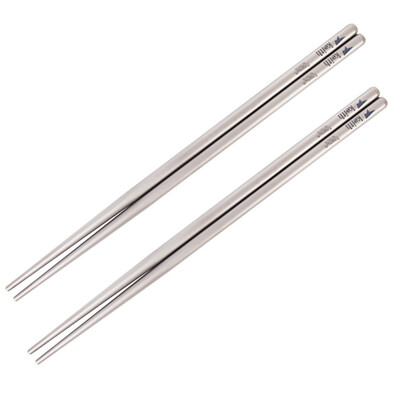 

2 Pairs Foldable Portable Chopsticks Travel Camping Outdoor Mountain Climbing