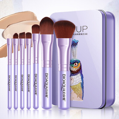 

〖Follure〗7 PCS Make Up Foundation Eyebrow Eyeliner Blush Cosmetic Concealer Brushes