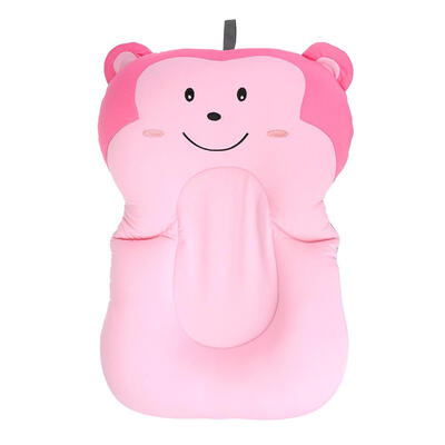 

Newborn Baby Cartoon Safety Bathtub Pad Seat Infant Shower Support Cushion