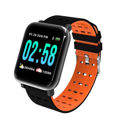 

A6 Color LCD Screen Smart Bracelet Wristband Watch With Hear Rate Monitor Sports Mode Function