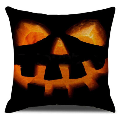 

〖Follure〗Halloween Pumpkin Pillow Cover Pillowcases Decorative Sofa Cushion Cover