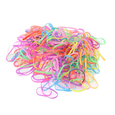 

2000pcsLot Disposable Kids Small Rubber Bands Girls Hair Loops Accessories
